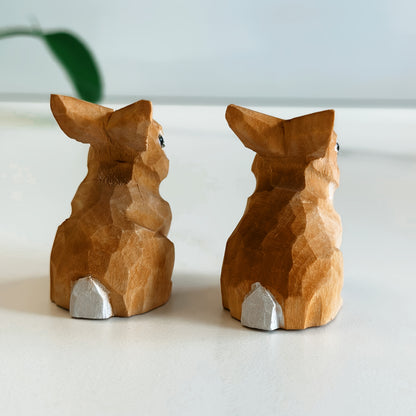 Handmade Wooden Rabbit