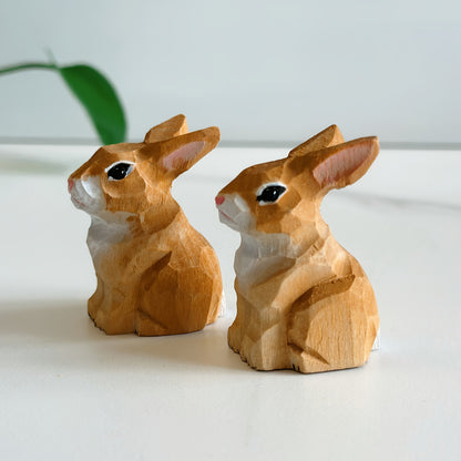 Handmade Wooden Rabbit