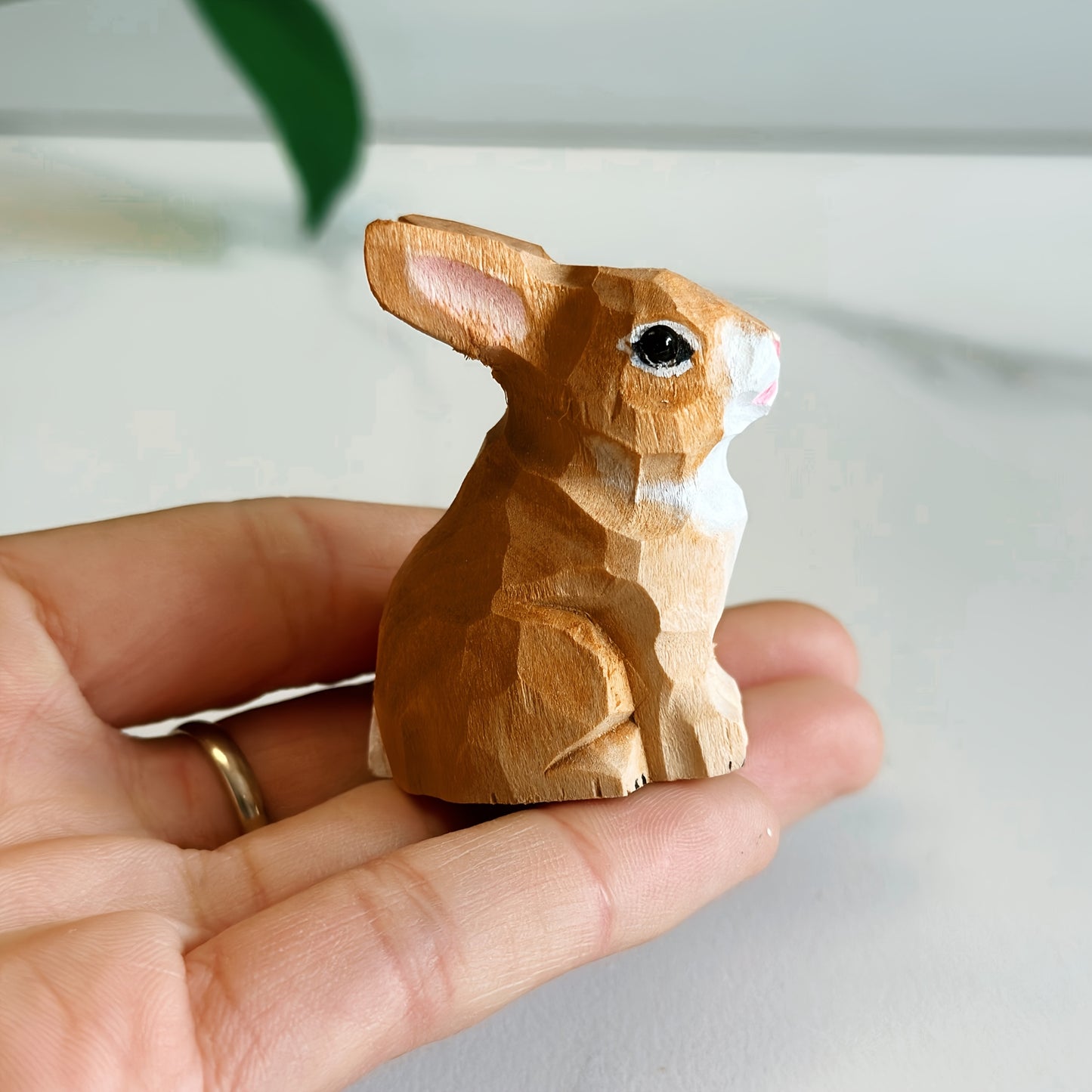 Handmade Wooden Rabbit
