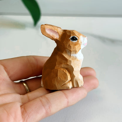 Handmade Wooden Rabbit